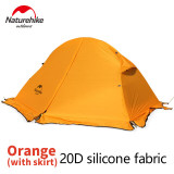 NatureHike 1-2 Person Double Layer Ultralight Tent Outdoor Picnic 3 Seasons Waterproof Tent Camping 20D Silicon Tent NH18A180-D NatureHike 1-2 Person Double Layer Ultralight Tent Outdoor Picnic 3 Seasons Waterproof Tent Camping 20D Silicon Tent NH18A180-D