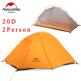 NatureHike 1-2 Person Double Layer Ultralight Tent Outdoor Picnic 3 Seasons Waterproof Tent Camping 20D Silicon Tent NH18A180-D NatureHike 1-2 Person Double Layer Ultralight Tent Outdoor Picnic 3 Seasons Waterproof Tent Camping 20D Silicon Tent NH18A180-D