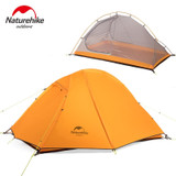 NatureHike 1-2 Person Double Layer Ultralight Tent Outdoor Picnic 3 Seasons Waterproof Tent Camping 20D Silicon Tent NH18A180-D NatureHike 1-2 Person Double Layer Ultralight Tent Outdoor Picnic 3 Seasons Waterproof Tent Camping 20D Silicon Tent NH18A180-D