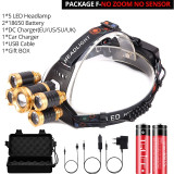 Powerful LED Headlight headlamp 5LED T6 Head Lamp Best For Camping, fishing