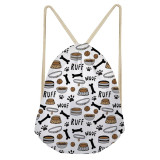 Dog lovers Gym Bag with Drawstring