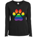 Rainbow Paw Print Pride Shirt