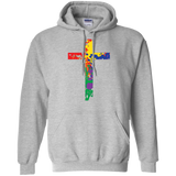 "Vibrant Rainbow Cross" LGBT Pride Shirt