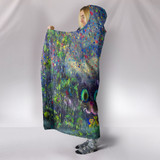 Cats in Wonderland Hooded Blanket