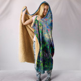 Cats in Wonderland Hooded Blanket