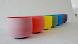 Rainbow Chakra Crystal Singing Bowl Set