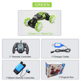 4WD RC Stunt Car with LED Light Watch Control Gesture Induction