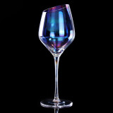 Beautiful Rainbow Crystal Wine Glass