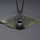 Unisex Cane Corso Pendant Necklace