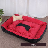 Bone Print Pet Bed