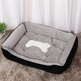 Bone Print Pet Bed