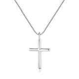 'Cross Pendant Necklace  - 925 Sterling Silver