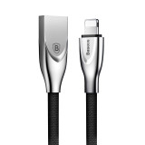 Baseus Zinc Alloy USB Cable For iPhone 8 7 6 6s Plus 5 5s se Mobile Phone Cable Fast Data Sync Charging For iPhone Charger Cable