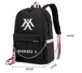 Monsta X Wanna One USB Backpack