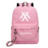 Monsta X Wanna One USB Backpack