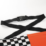 Checkered Streetwear Sexy Tube Wrap Strapless Crop Top