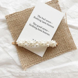 Korean Pearl Barrettes Hair Pin