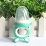 Soother Nipples Soft Baby Nipple Feeder Silicone Pacifier Fruits Feeding Portable Infant Food Baby Feeding Tool