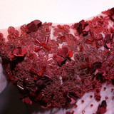 Chic Burgundy Prom Dress Off The Shoulder Cheap Prom Dress #ER142