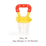 Baby Food Feeder with Pacifier Clip Holder Infant Baby Teether Fruit Feeder Pacifier Infant Food Pacifier Silicone Teething Toys
