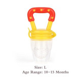 Baby Food Feeder with Pacifier Clip Holder Infant Baby Teether Fruit Feeder Pacifier Infant Food Pacifier Silicone Teething Toys