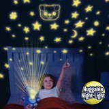 Stuffed Animal With Light Projector In Belly