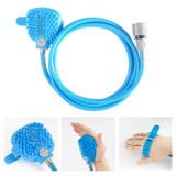 Pet Scrubber Sprayer Bath Nozzle  Palm-Sized