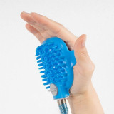 Pet Scrubber Sprayer Bath Nozzle  Palm-Sized
