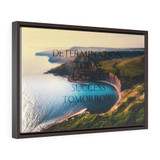 Motivational Quote Horizontal Framed Premium Gallery Wrap Canvas