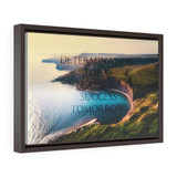 Motivational Quote Horizontal Framed Premium Gallery Wrap Canvas