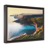 Motivational Quote Horizontal Framed Premium Gallery Wrap Canvas