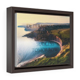 Motivational Quote Horizontal Framed Premium Gallery Wrap Canvas