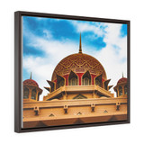 Masjid Putrajaya Malaysia Horizontal Framed Premium Gallery Wrap Canvas