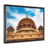 Masjid Putrajaya Malaysia Horizontal Framed Premium Gallery Wrap Canvas