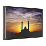 Shab E-barat Masjid Pakistan Horizontal Framed Premium Gallery Wrap Canvas