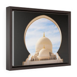 Sheikh Zayed Grand Mosque Horizontal Framed Premium Gallery Wrap Canvas