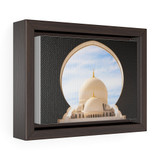 Sheikh Zayed Grand Mosque Horizontal Framed Premium Gallery Wrap Canvas
