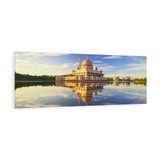 Putrajaya Floating Mosque Malaysia Horizontal Canvas Gallery Wrap