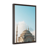 Sultan Ahmed Blue Mosque Vertical Framed Premium Gallery Wrap Canvas