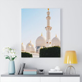 Sheikh Zayed Grand Mosque Vertical Canvas Gallery Wrap