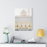 Sheikh Zayed Grand Mosque Vertical Canvas Gallery Wrap