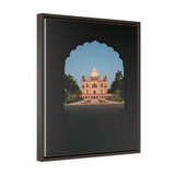 Jama Masjid Delhi Vertical Framed Premium Gallery Wrap Canvas