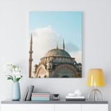 Sultan Ahmed Blue Mosque Vertical Canvas Gallery Wrap