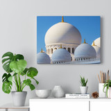 Sheikh Zayed Grand Mosque Square Canvas Gallery Wrap