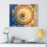 Masjid Sukadiri Indonesia Square Canvas Gallery Wrap