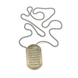 Ayatul-kuRsiyy Necklace Tag With Chain