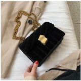 Luxury Velvet Crossbody Bag