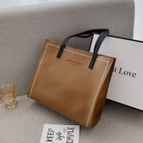 Women's large capacity bag new autumn and Winter Fashion Shoulder Bag Tote Bag portable bag