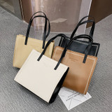 Women's large capacity bag new autumn and Winter Fashion Shoulder Bag Tote Bag portable bag