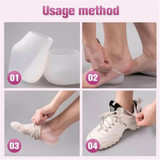 Silicone Invisible Heel Lifting Insoles